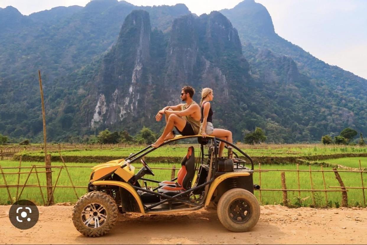 Vang Vieng Victory Hostel Esterno foto
