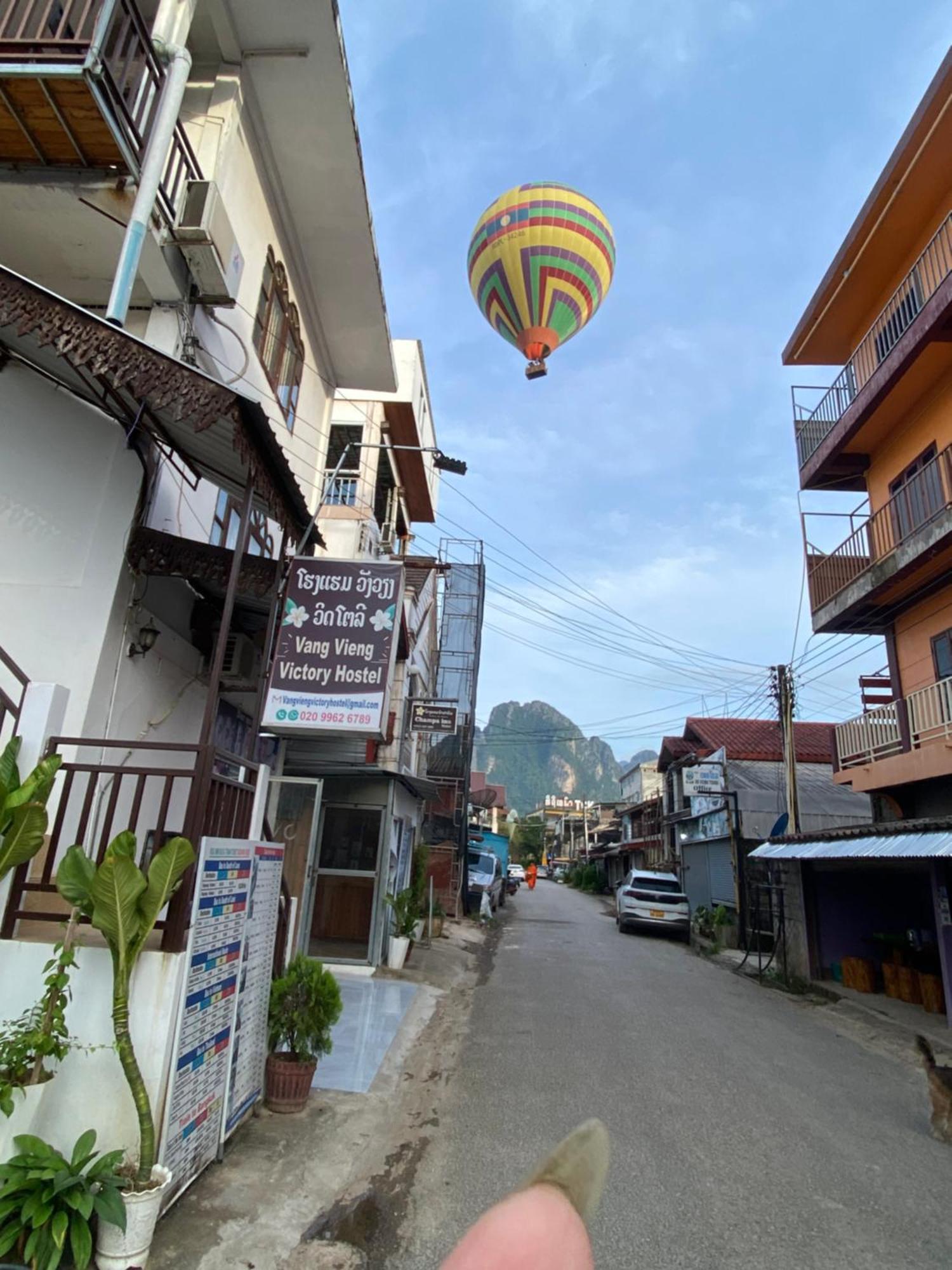 Vang Vieng Victory Hostel Esterno foto
